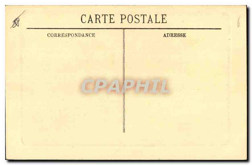 CPA Marseille vue sur le Quai de la Fraternite  — Verso