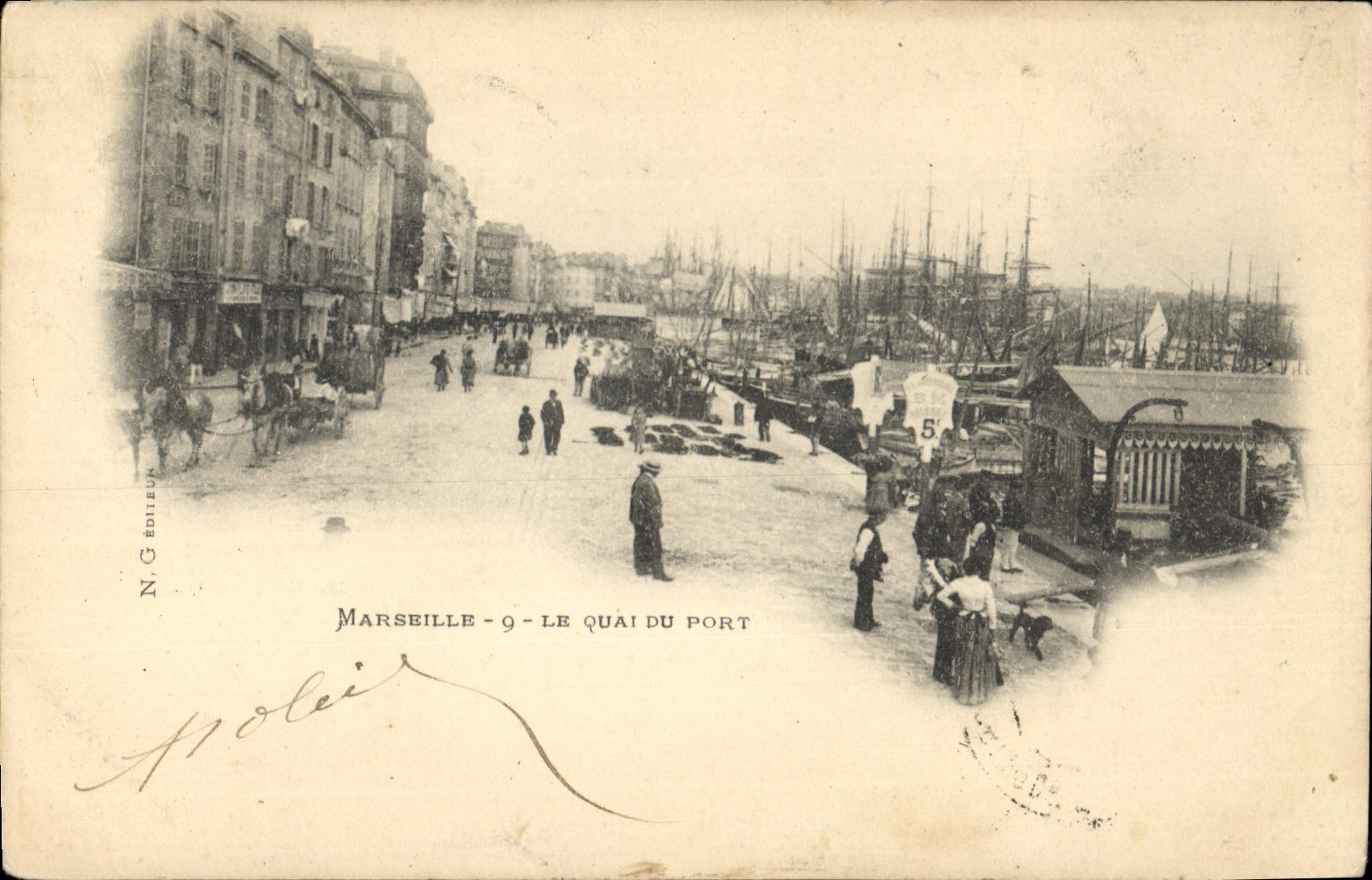 Marseille - 9 - Le Quai du Port — N.G. Éditeur