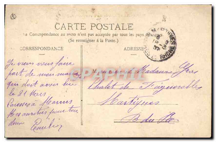 MARSEILLE - Entrée du Vieux Port, N. 2 — éditeur non visible — Reverso