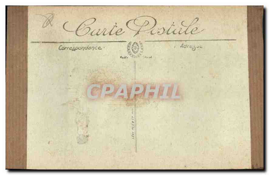 CPA Marseille Un Coin du Vieux Port Coucher de Soleil  — Rückseite