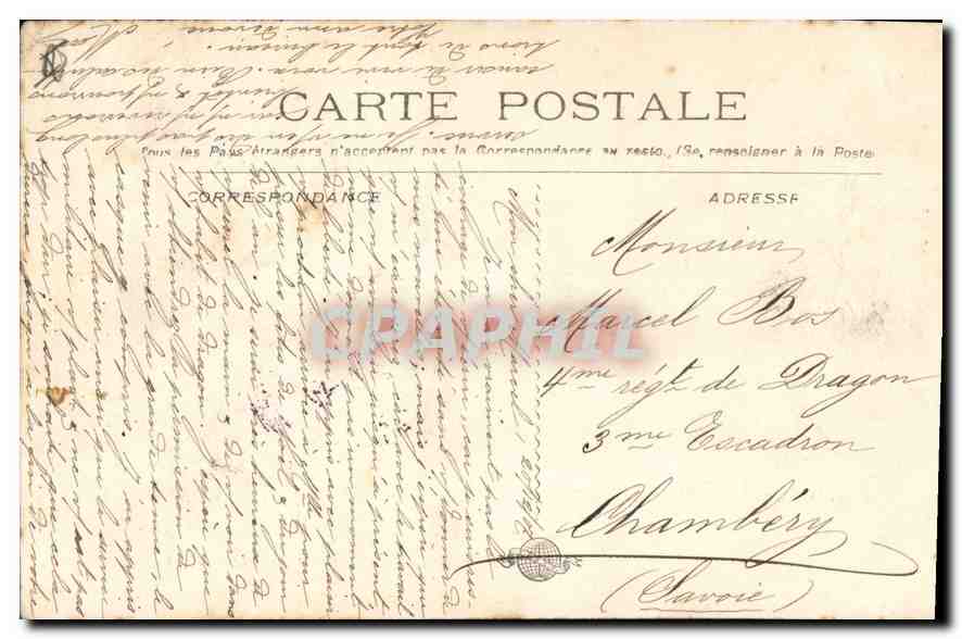Marseille - Panorama du Vieux-Port — éditeur inconnu, n° 13 — Verso