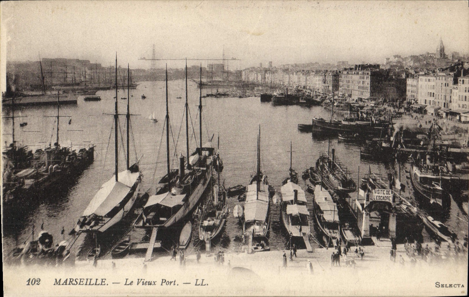 CPA Marseille le Vieux Port 