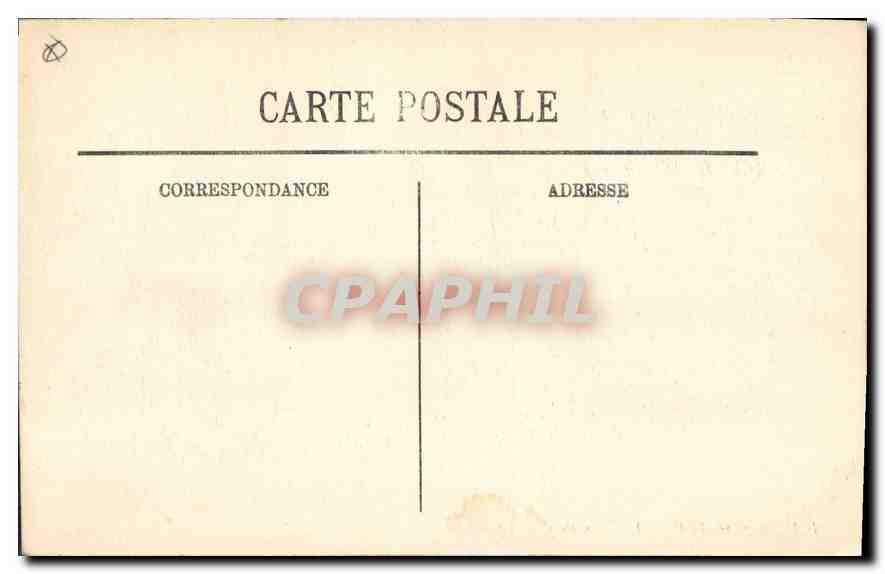 CPA Marseille le Vieux Port  — Verso