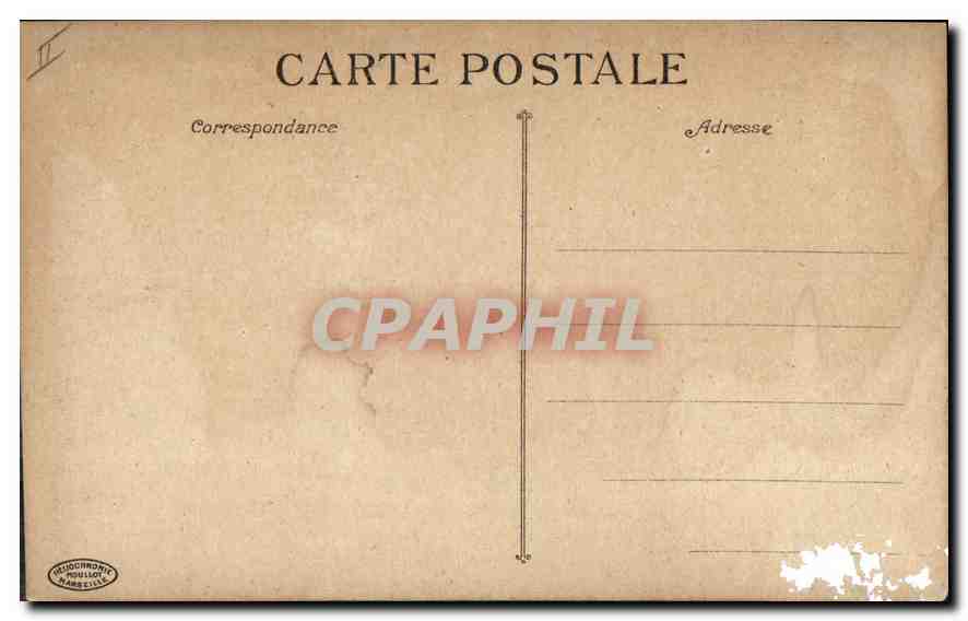 MARSEILLE - Quai du Port — vue du port avec bateaux et tonneaux — éditeur G. Poujoulat, n°23 — Verso