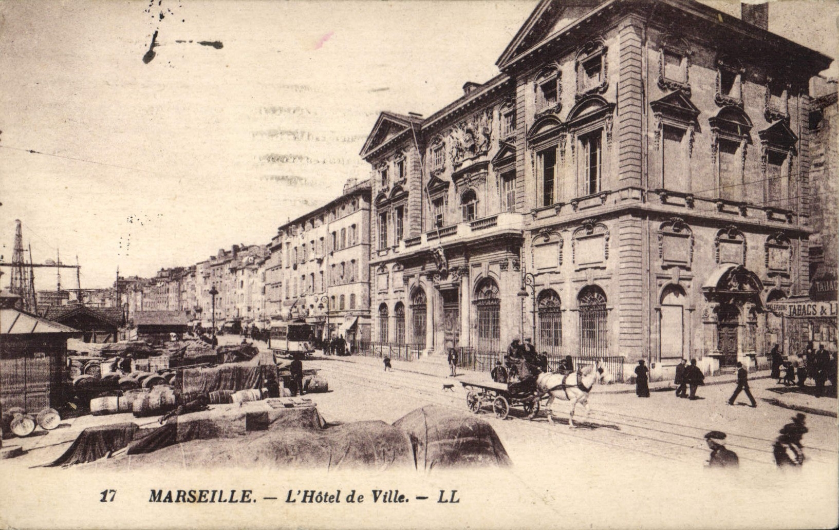 Marseille — L'Hôtel de Ville — LL