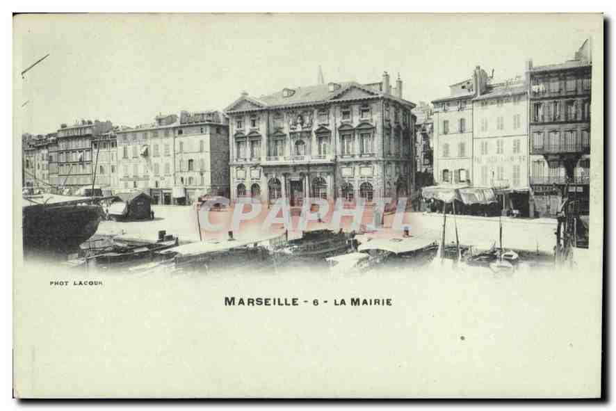 CPA Marseille La Mairie 