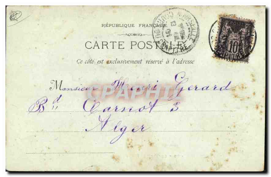 Marsiglia - 88 - Il Vecchio Porto — editore Miot Latour — Verso
