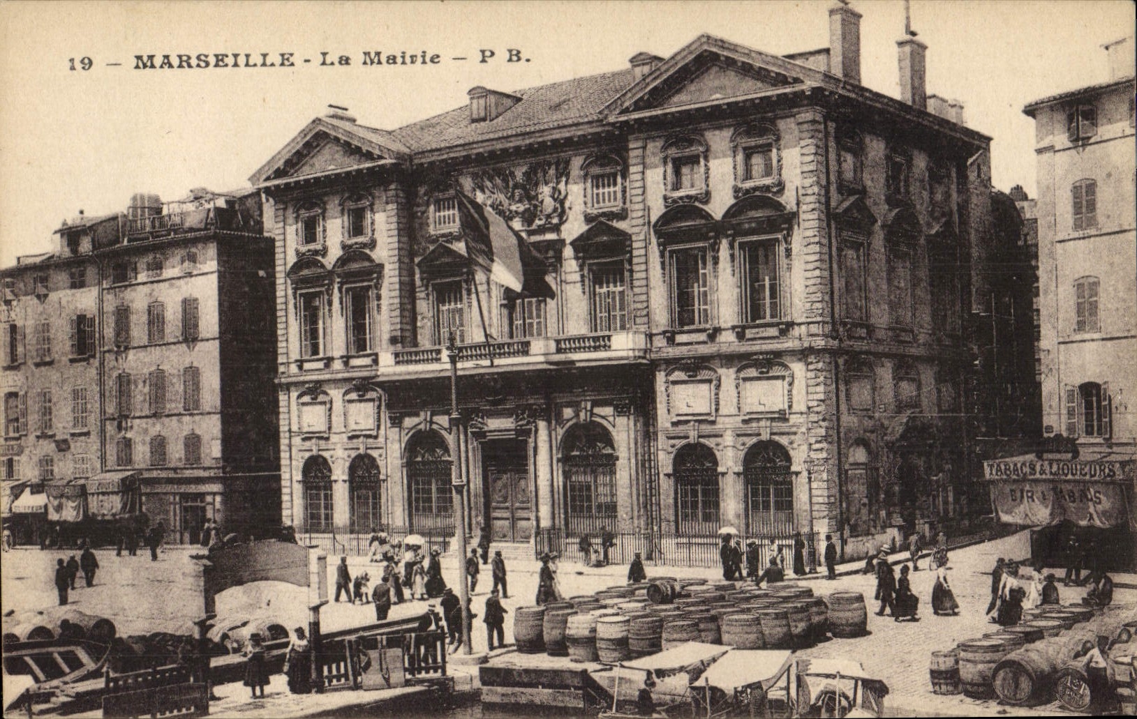 CPA Marseille La Mairie 