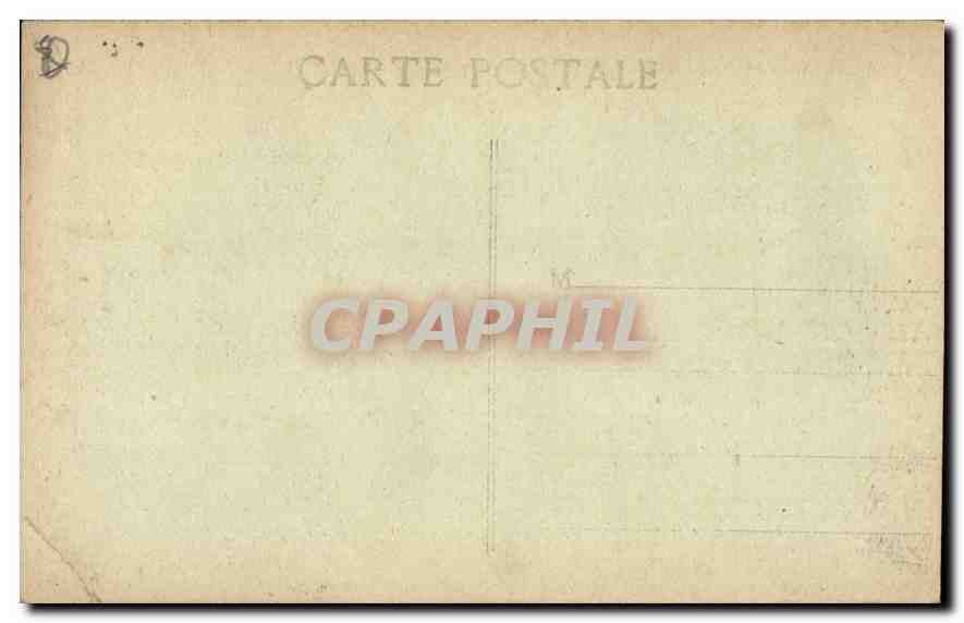 CPA Marseille La Mairie  — Rückseite