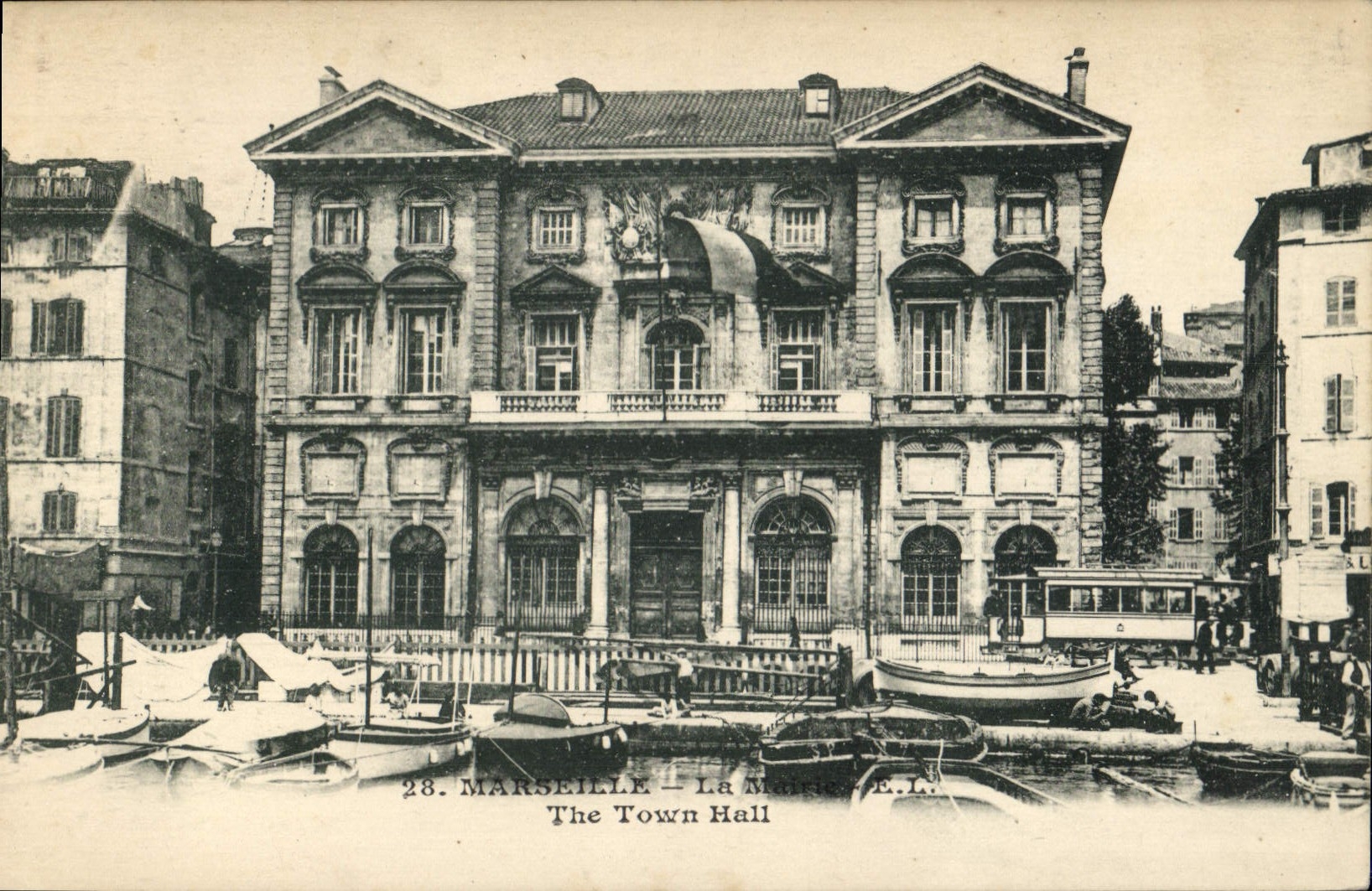 CPA Marseille La Mairie 