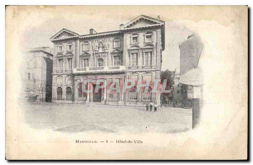 CPA Marseille Hotel de Ville 