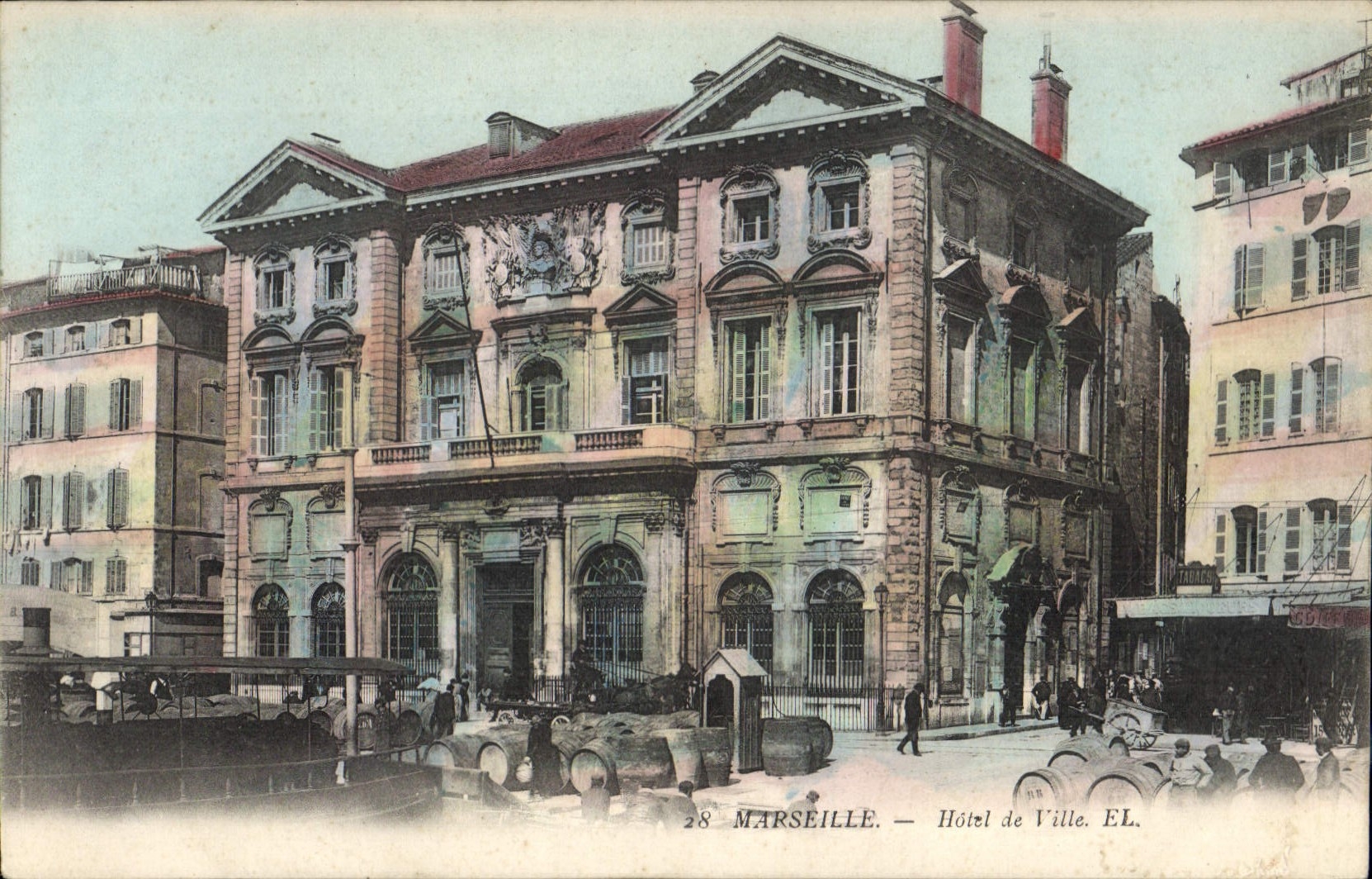 CPA Marseille Hotel de Ville 