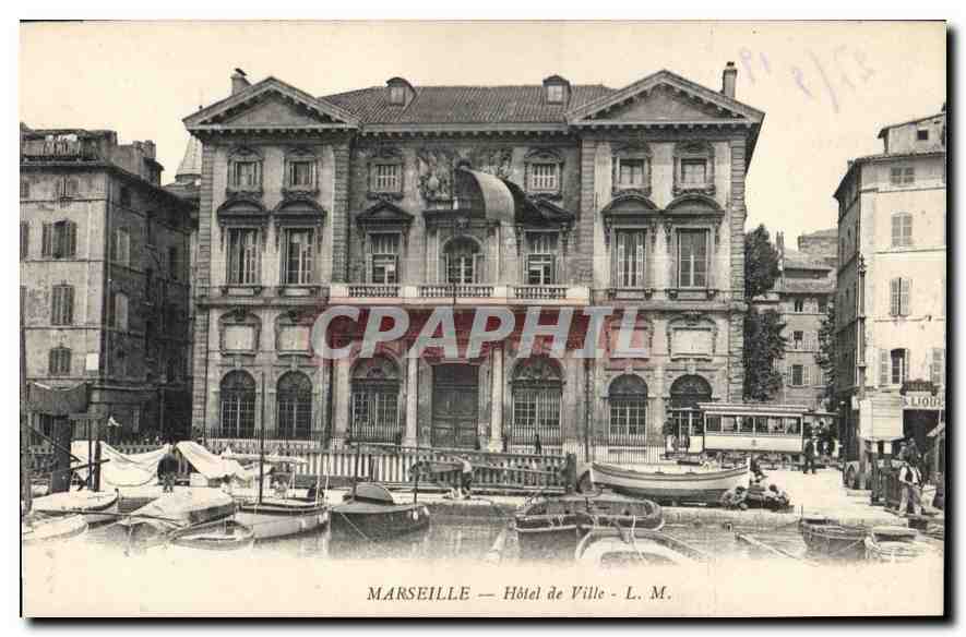 CPA Marseille Hotel de Ville 