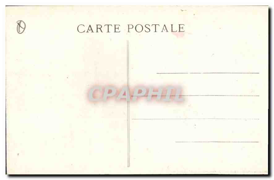 CPA Marseille Hotel de Ville  — Verso