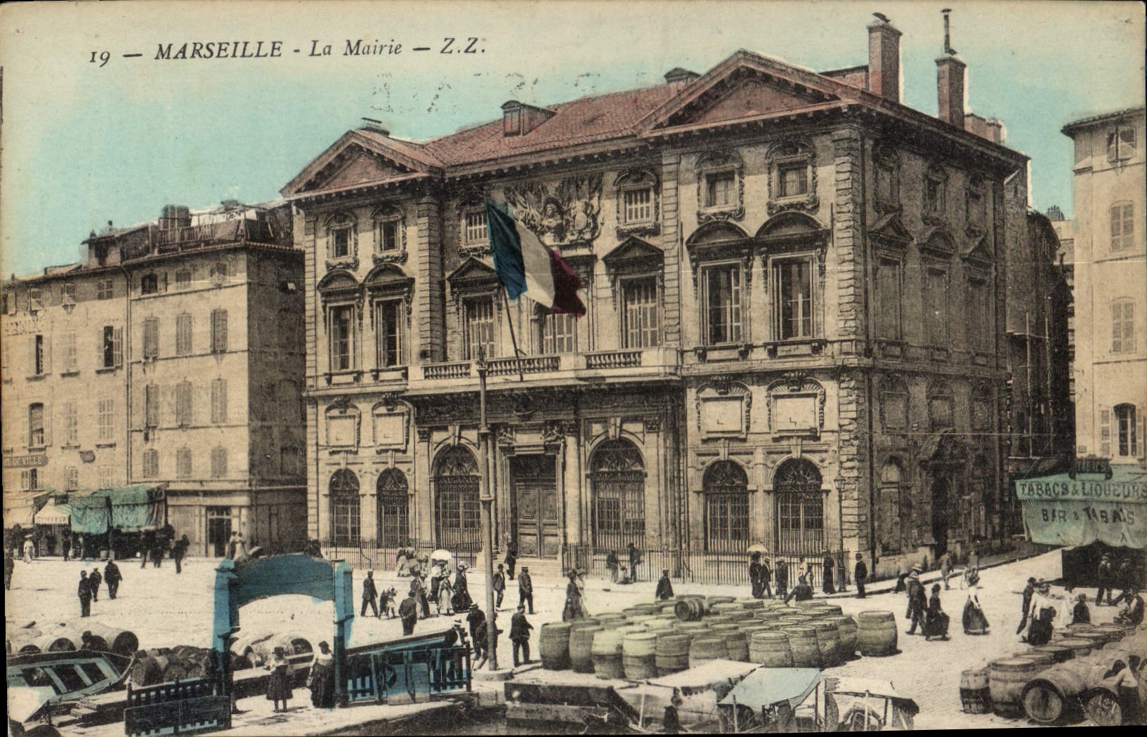 CPA Marseille La Mairie 