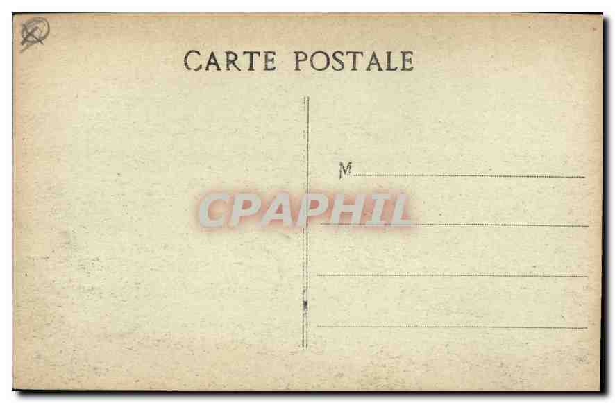 CPA Marseille La Mairie  — Rückseite