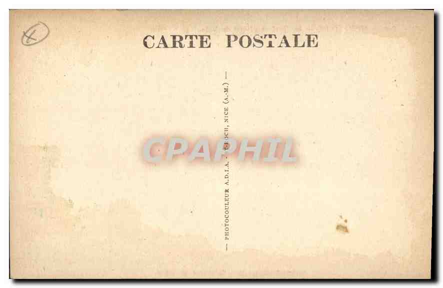CPA Marseille Le Quai et l'Hotel de Ville  — Verso