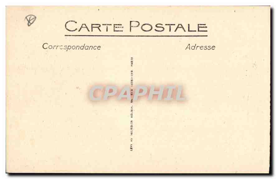 CPA Marseille L'Hotel de Ville  — Verso