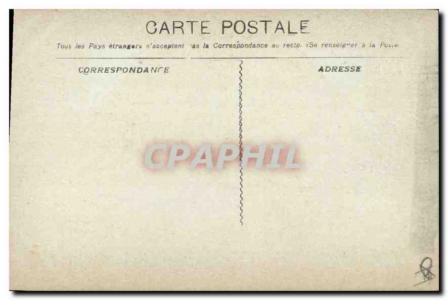 Marseille - Le Quai du Port et la Mairie — J.C. 31 — Verso