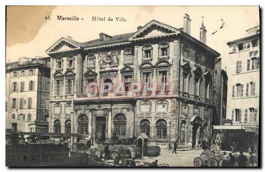 CPA Marseille Hotel de Ville 