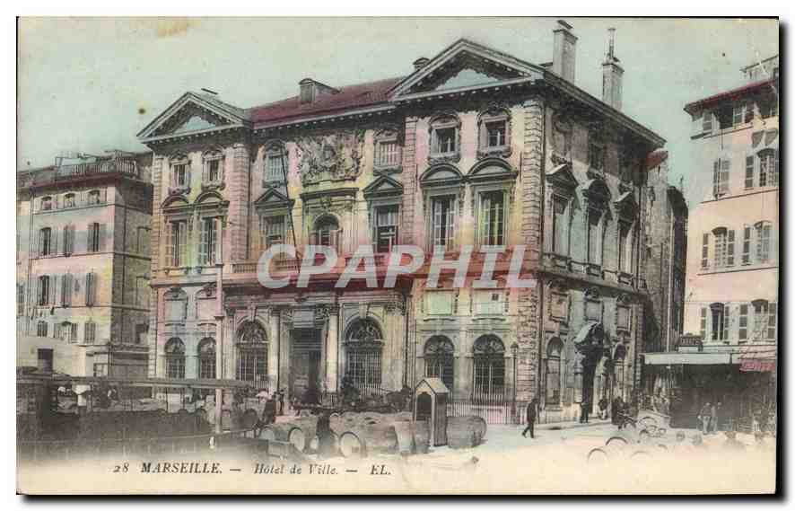 CPA Marseille Hotel de Ville 
