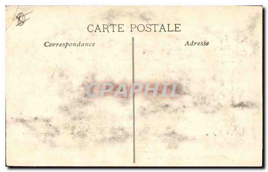 CPA Marseille Hotel de Ville  — Verso