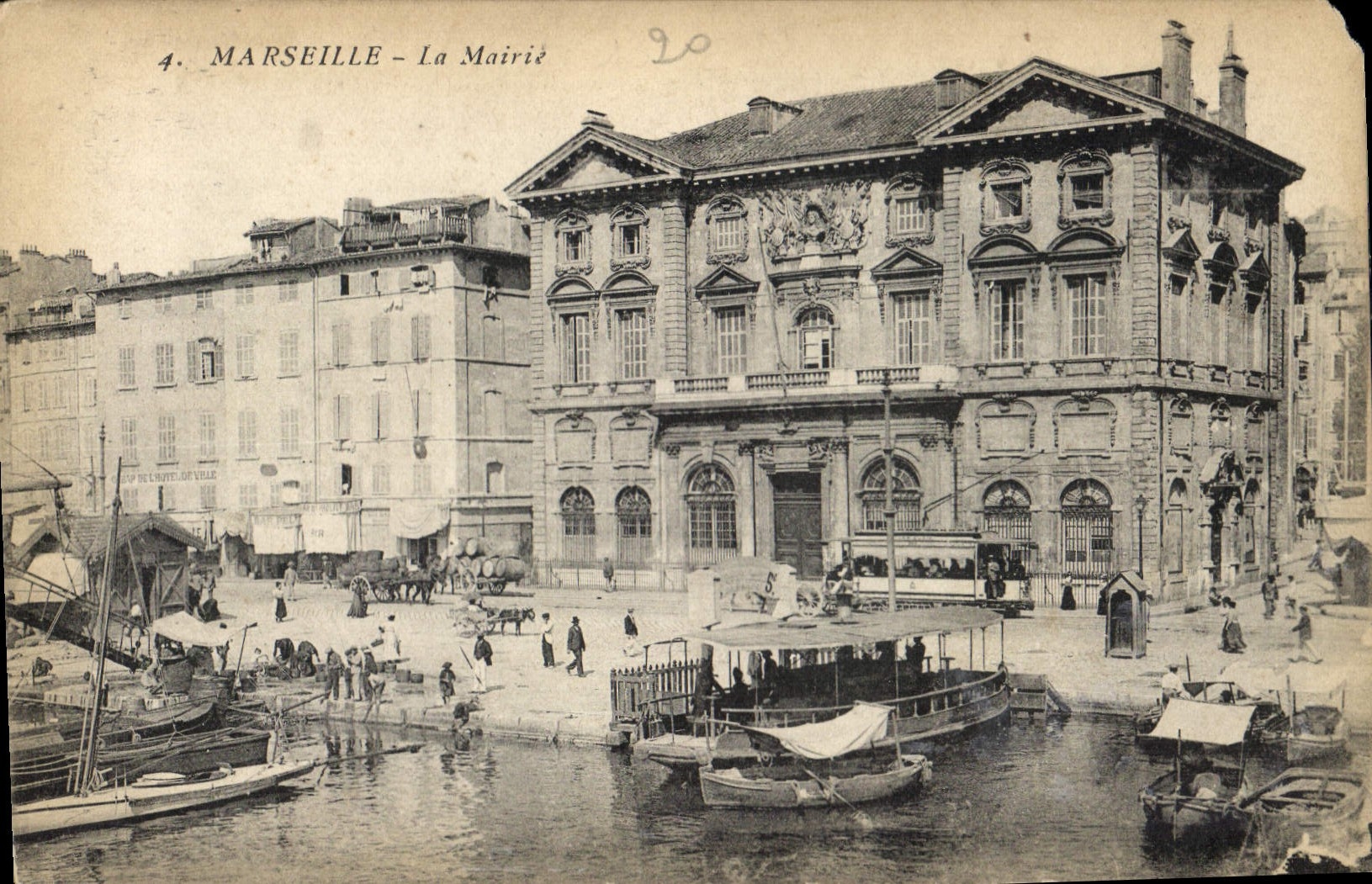 CPA Marseille La Mairie 