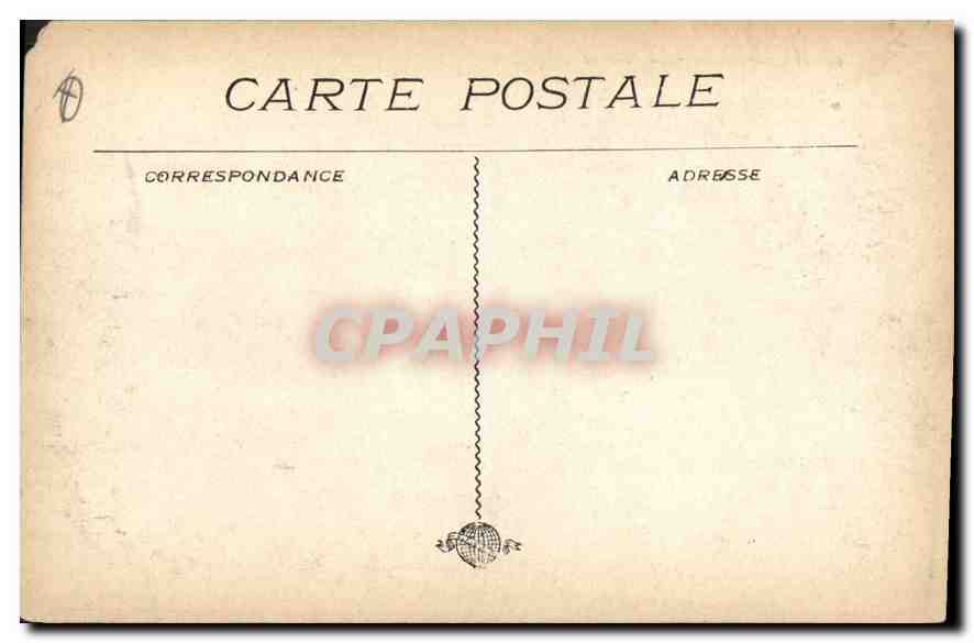 CPA Marseille La Mairie  — Rückseite