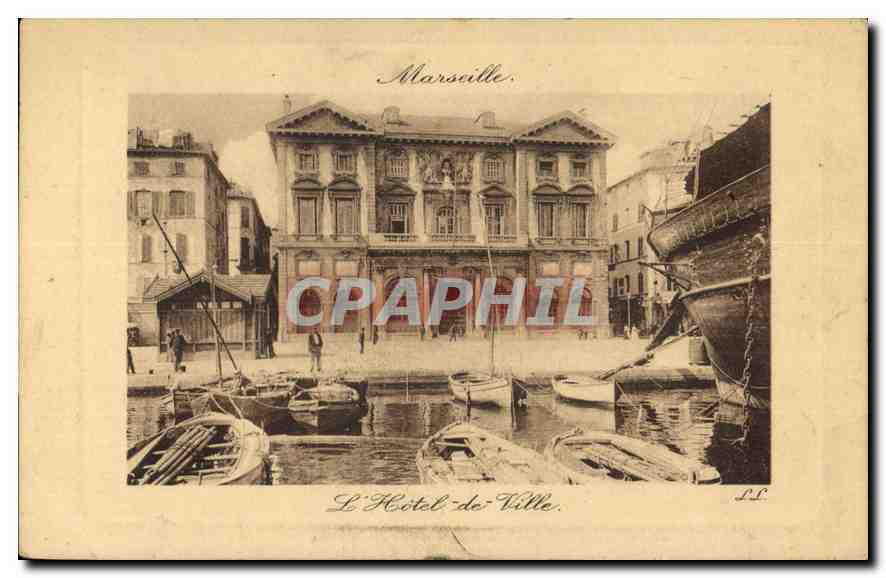 CPA Marseille L'Hotel de Ville 