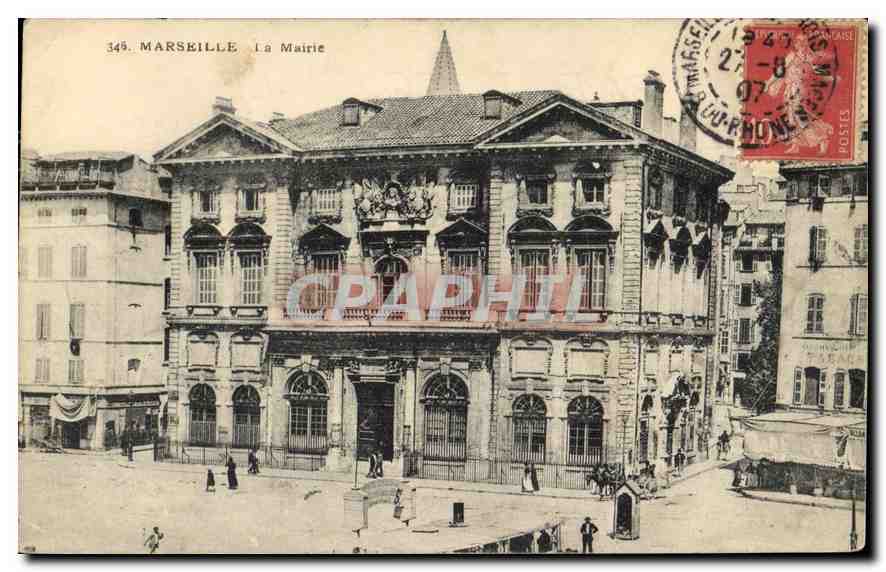 CPA Marseille La Mairie 