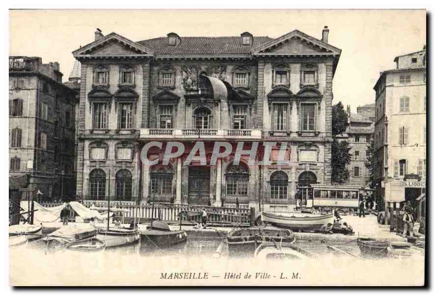 CPA Marseille Hotel de Ville 