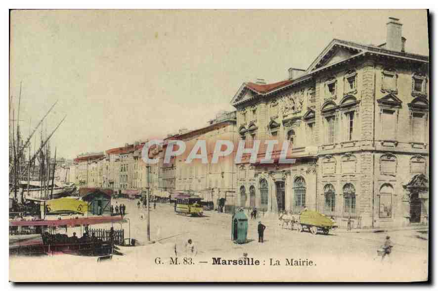 CPA Marseille La Mairie 