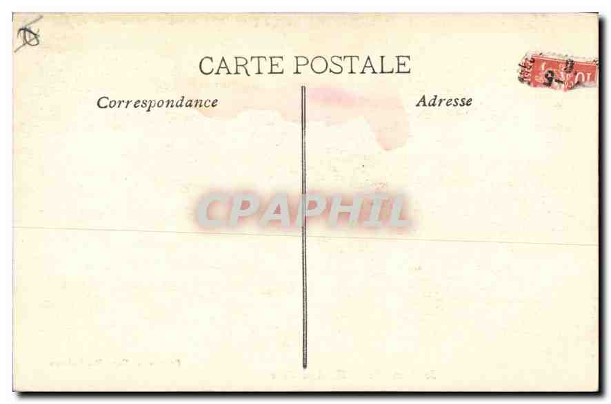 CPA Marseille Hotel de Ville  — Rückseite