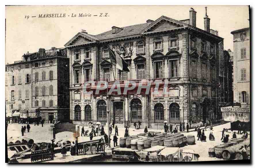 CPA Marseille La Mairie 