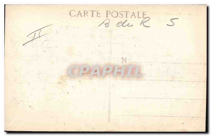 CPA Marseille La Mairie  — Verso