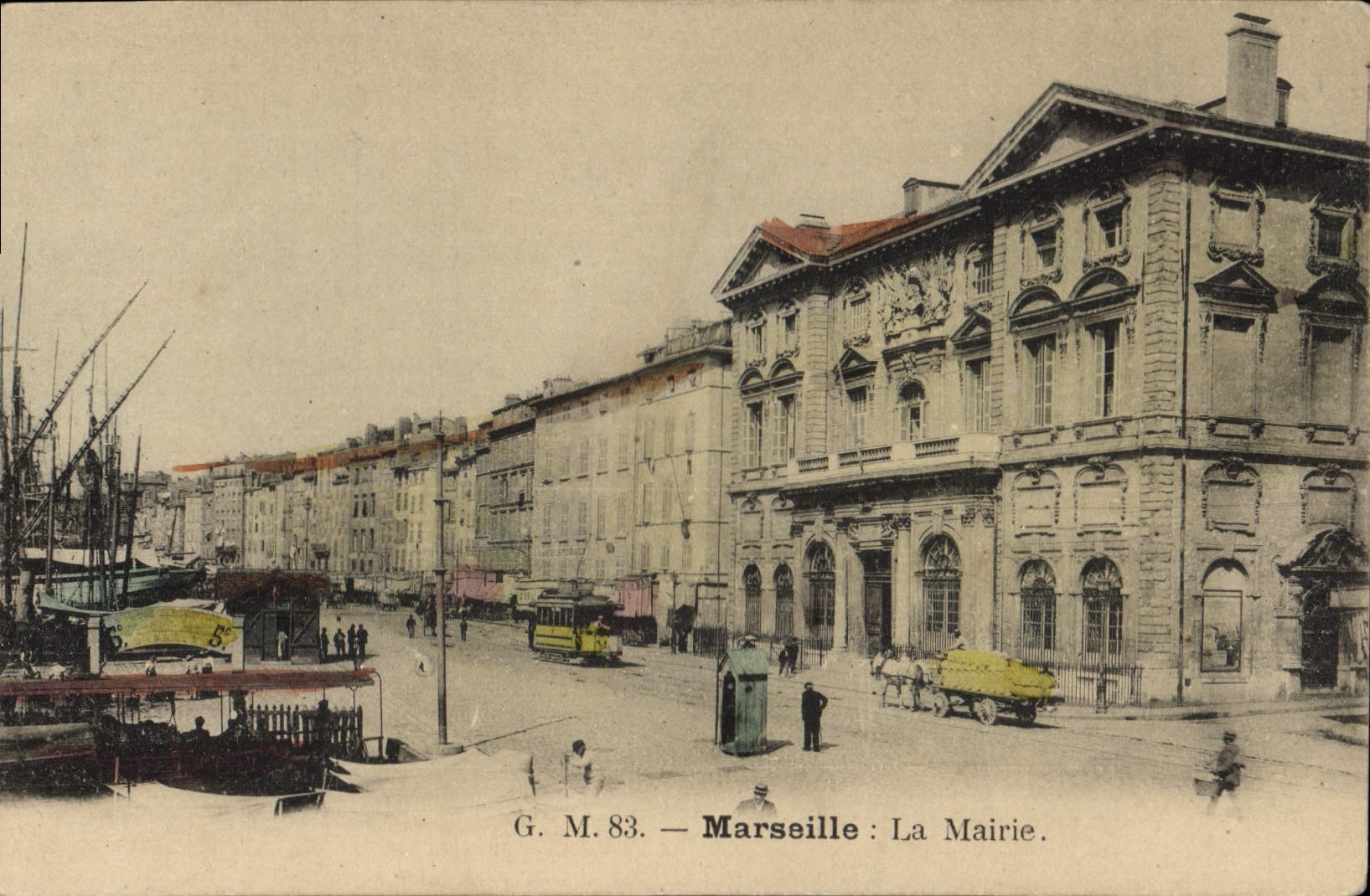 CPA Marseille La Mairie 