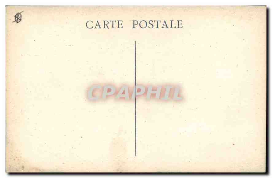 CPA Marseille La Mairie  — Verso