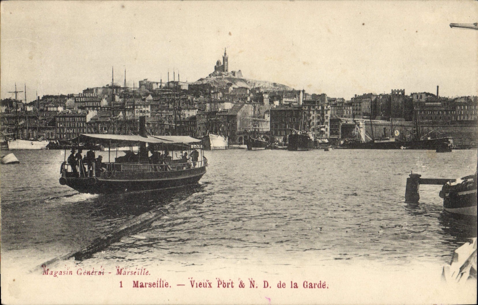 Marseille — Vieux Port & N.D. de la Gardé — Magasin Général