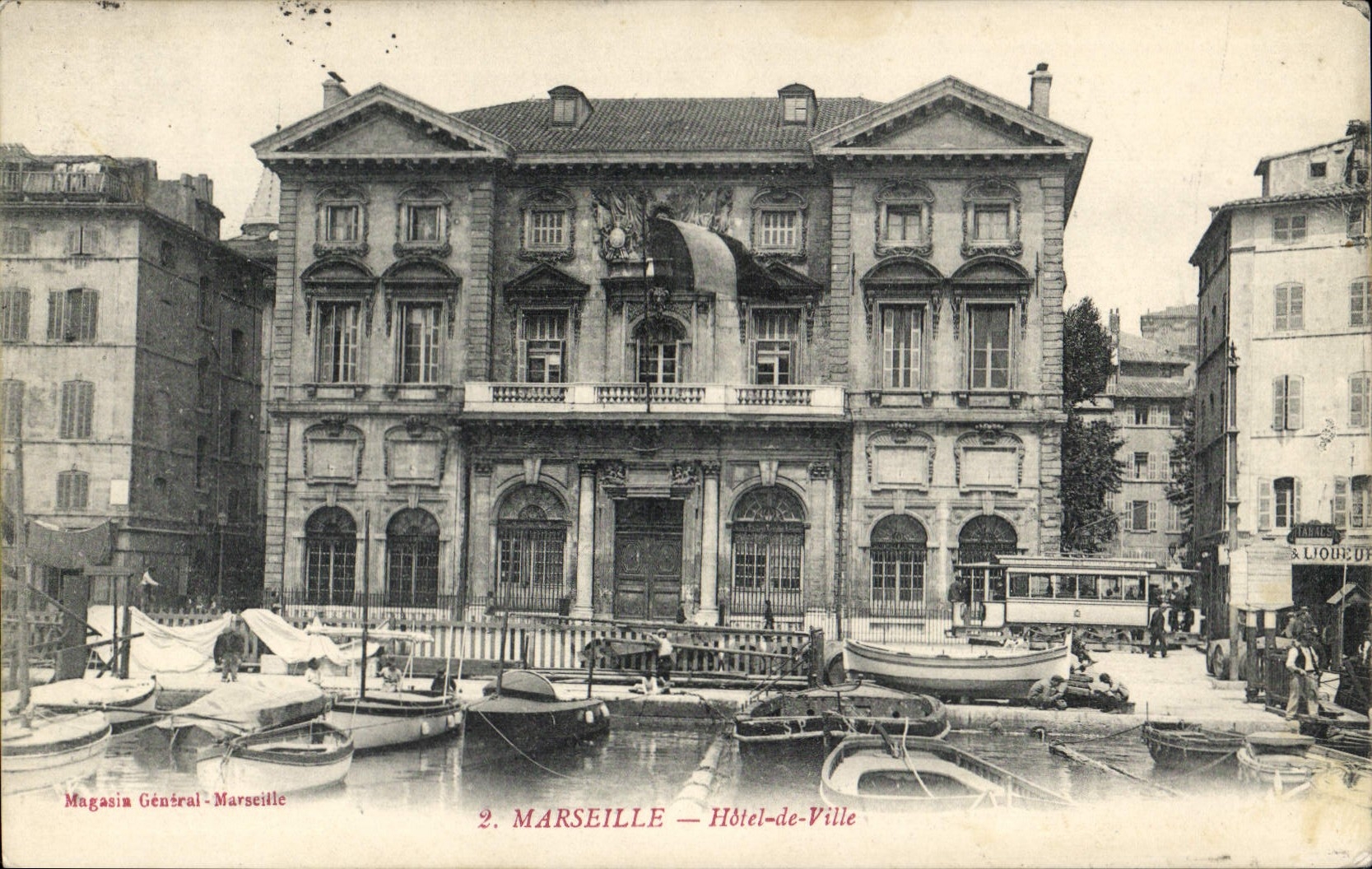 CPA Marseille Hotel de Ville 
