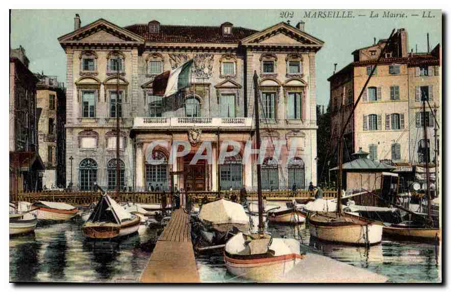 CPA Marseille La Mairie 