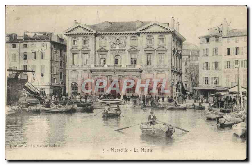 CPA Marseille La Mairie 