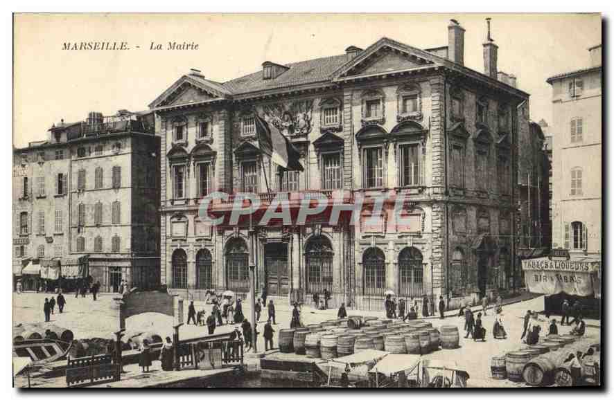 CPA Marseille La Mairie 