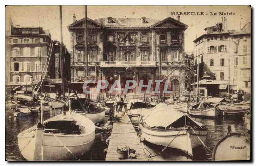 CPA Marseille La Mairie 