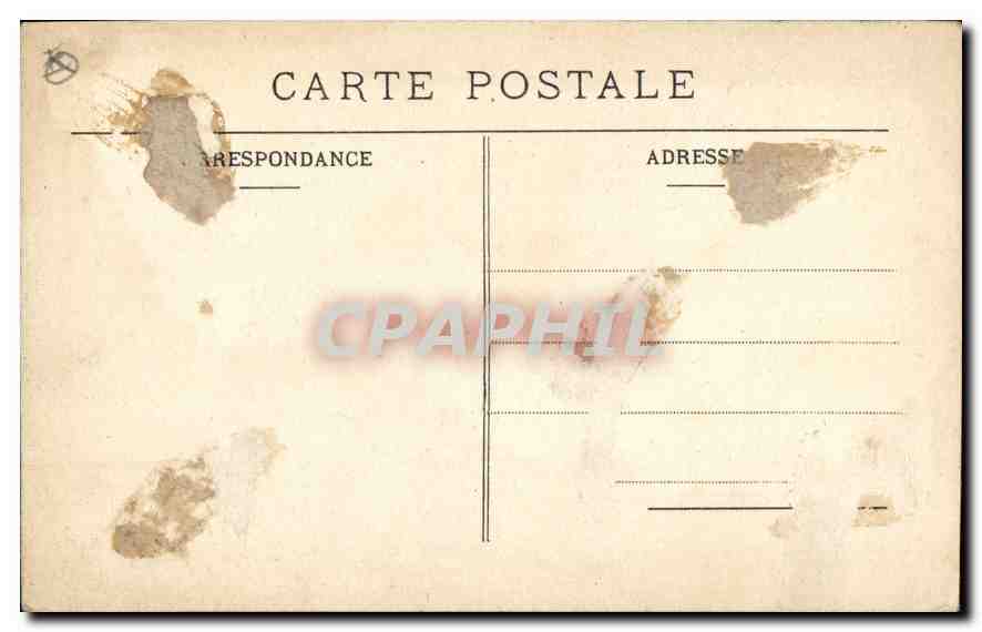 CPA Marseille Quai du Port et la Mairie  — Verso