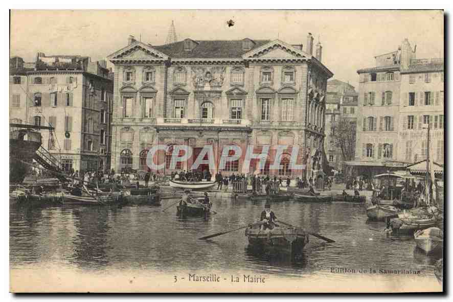 CPA Marseille la Mairie 