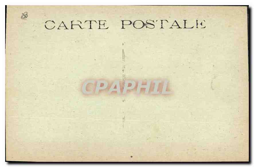 CPA Marseille la Mairie  — Verso