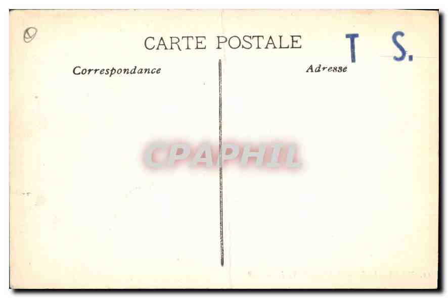 CPA Marseille l'hotel de Ville  — Verso