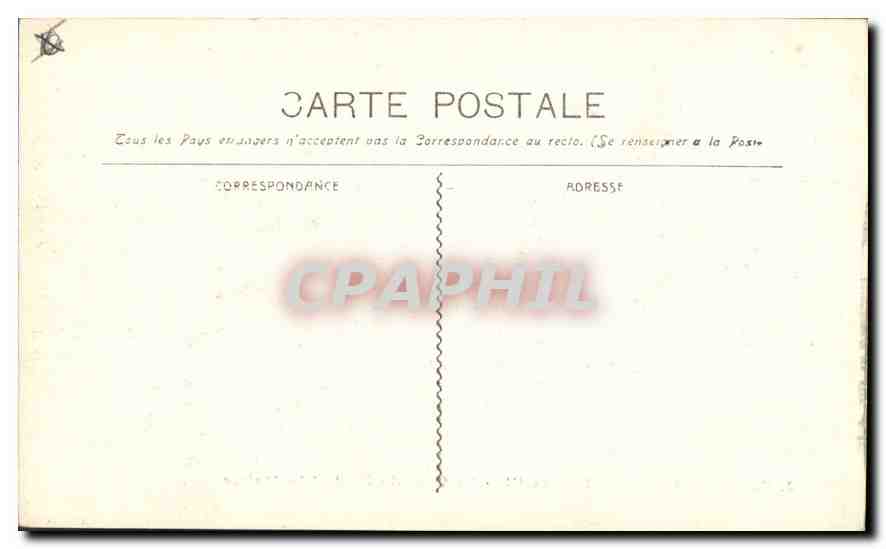 CPA Marseille le Quai du Port et la Mairie  — Verso