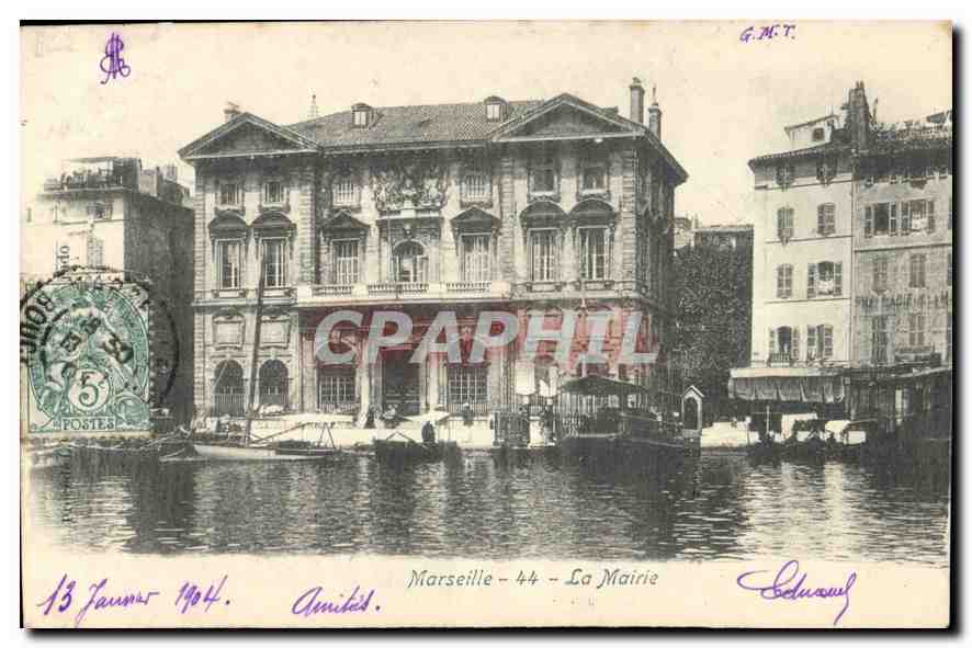 CPA Marseille la Mairie 