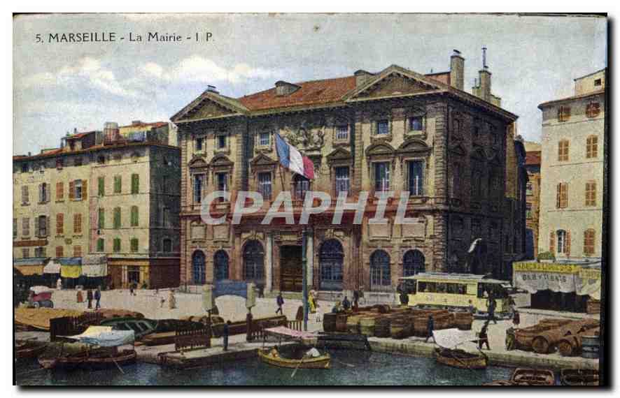 CPA Marseille la Mairie 